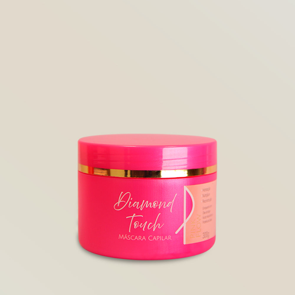 Máscara de Tratamento Pink Flow Diamond Touch 300g - Cuidado Completo Hidrata Nutre e Fortalece – foto 2