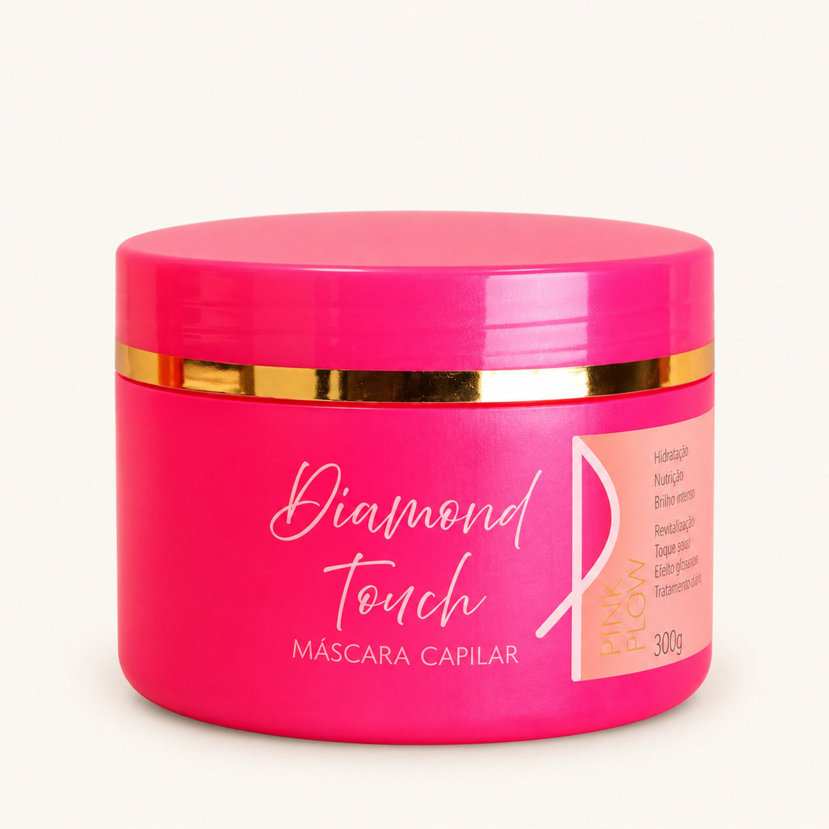 Máscara de Tratamento Pink Flow Diamond Touch 300g - Cuidado Completo Hidrata Nutre e Fortalece – foto 1